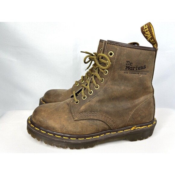 Vintage Dr Martens 1460 Boots 8 Eye Brown Men’s 6 UK 8 US Y2K - Picture 4 of 11